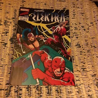 Buy Marvel Comics Daredevil 176 Elektra Reproduction 2003 Marvel Legends • 1.99£