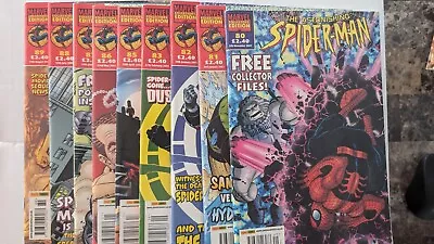 Buy The Astonishing Spider-Man Comic Book #80/81/82/83/85/86/87/88/89 Panini Comics • 30£