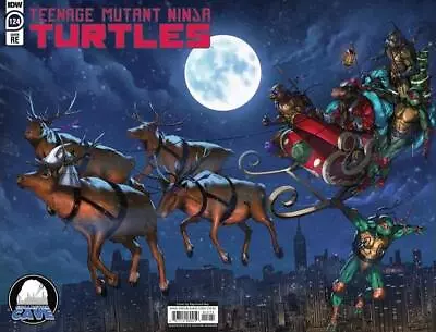 Buy TEENAGE MUTANT NINJA TURTLES #124 Raymond Gay Wrap-Around Variant LTD To 800 • 22.95£