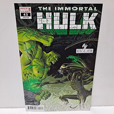 Buy The Immortal Hulk #43 Marvel Comics LGY 760 Aliens Variant VF/NM • 2.33£