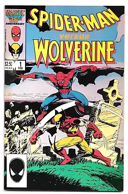 Buy Spider-Man Vs Wolverine #1 ( Marvel 1987 ) • 1.99£