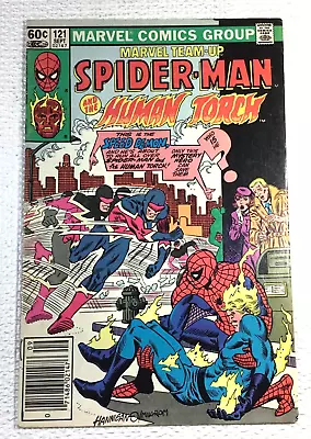 Buy Vintage SPIDERMAN Comic Book Marvel Team-Up #121 1st App Of Frog-Man 1982 • 5.43£