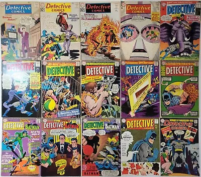 Buy Detective Comics Silver Age Lot (16) #281-394* VF-VG 1960-69 Neal Adams, Moldoff • 465.19£