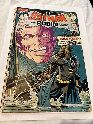 Buy Batman With Robin #234 (1971) Bronze Age Neal Adams Silver Age Harvey Dent • 90£