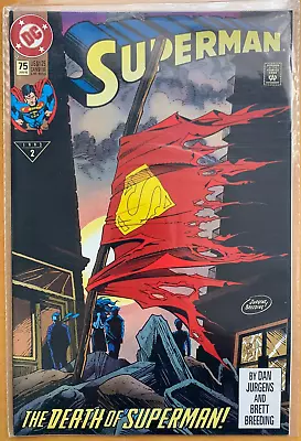 Buy The Death Of Superman /Doomsday : COMPLETE 7 Issue DC 1992 Crossover. 1st Prints • 59.99£