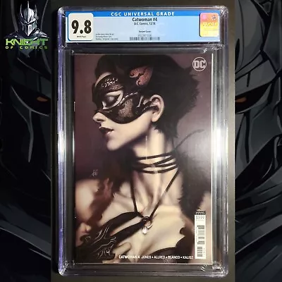 Buy Catwoman #4 - Stanley Artgerm Lau Trade Variant Dc Comics 2018 Cgc 9.8 Nm/m • 69.89£