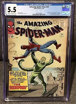 Buy Amazing Spider-Man #20 Cgc 5.5 Cr/ow • 621.29£