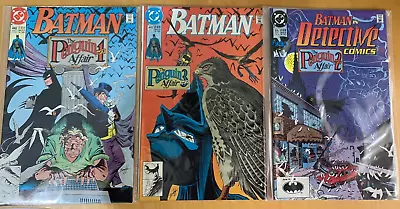 Buy Batman 448, 449 & Detective 615 :The PENGUIN Affair, Complete 3 Issue 1990 Story • 10.99£