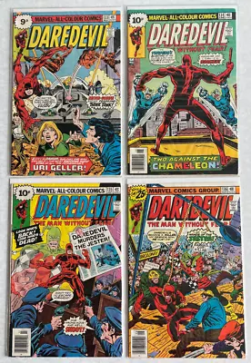 Buy Daredevil #133 #134 #135 #136 - 1976 Marvel Comics • 20£