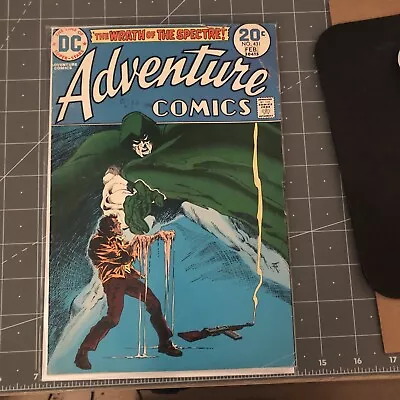 Buy Adventure Comics #431 (6.5-7.0) 1974 DC Spectre Begins Jim Aparo Alex Toth • 7.57£