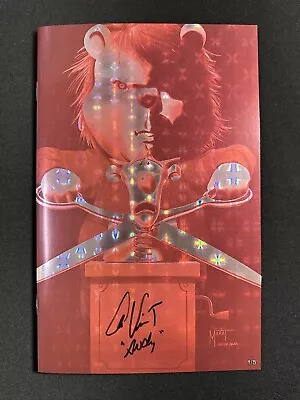 Buy Do You Pooh Chucky Child’s Play Red 2D/3D #1/5 Signed By Actor Alex Vincent • 271.81£