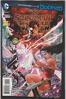 Buy Dc Comics Superman Wonder Woman #10 New 52 September 2014 1st Print Nm • 4.25£