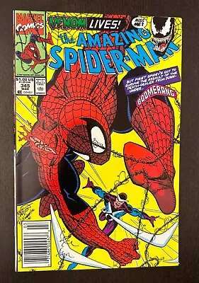 Buy AMAZING SPIDER MAN #345 (Marvel Comics 1991) -- VENOM NEWSSTAND -- VF/NM • 9.89£