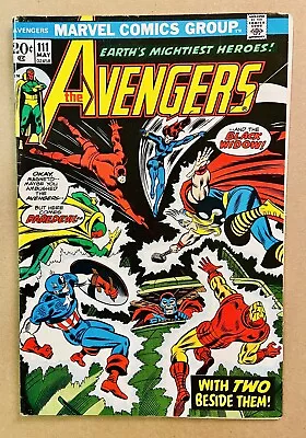 Buy Avengers #111 VF+ 1973 • 22.52£