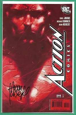 Buy 2006 DC Action Comics Superman #844 Signed By Adam Kubert W/ COA • 15.52£