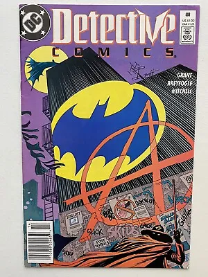 Buy Detective Comics #608 Newsstand (DC COMICS 1989) KEY 1st Appearance Of Anarky! • 9.32£