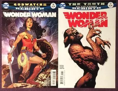 Buy Wonder Woman #16 & #17. DC 2017. 2 X NM Condition Issues. • 4.88£