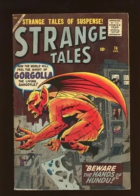 Buy Strange Tales 74 VG+ 4.5 High Definition Scans *b20 • 155.32£