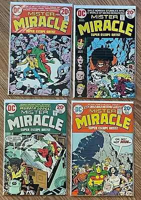 Buy MISTER MIRACLE #15-18**4 COMIC LOT- 1ST APP. SHILO NORMAN!** DC Comics -1973 • 23.30£