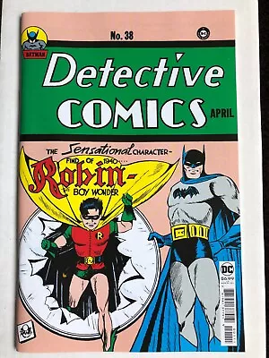 Buy Detective Comics 38 Facsimile Reprint Edition. 1st App Robin. . Batman App • 13.49£