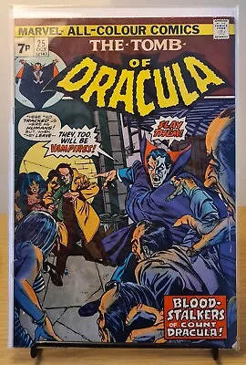 Buy Tomb Of Dracula #25 - Marvel - 1974 - First Appearance Of Hannibal King - FN+ • 22.80£