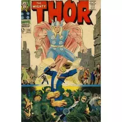 Buy Thor #138  - 1966 Series Marvel Comics Fine+ Full Description Below [r] • 45£