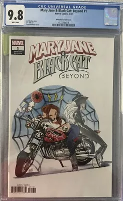 Buy Mary Jane & Black Cat #1 Cgc 9.8! Peach Momoko Variant Cover! • 54.36£