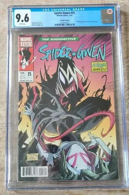 Buy Spider-Gwen #25 SECOND PRINT CGC 9.6 Marvel Spider-Man 316 Homage 2nd Gwenom • 150£