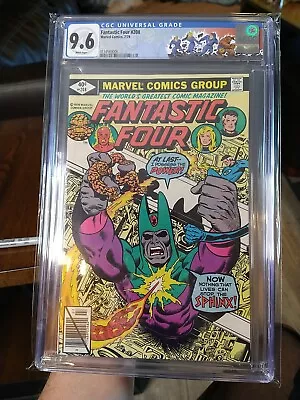 Buy FANTASTIC FOUR #208 CGC 9.6 RARE Custom Label DIRECT EDITION 7/79 KEY NOVA • 97.08£