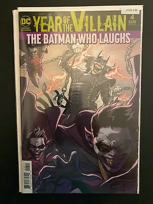 Buy Year Of The Villain 4 The Batman Who Laughs High Grade DC Comic CL91-236 • 7.76£