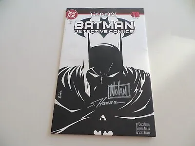 Buy 1996 Batman Detective #700 Ra's Al Ghul Signed 2x Scott Hanna & Graham Nolan Coa • 31.06£