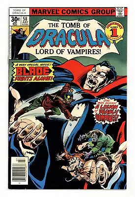 Buy Tomb Of Dracula #58 VG+ 4.5 1977 • 12.81£