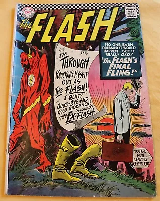 Buy The Flash, Vol. 1 #159 1966 DC Carmine Infantino Art | Kid Flash Appearance  • 3.10£