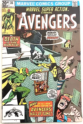 Buy Marvel Super Action Starring Avengers. # 35. Marvel Comics. Vfn 8.0. Sept. 1981 • 4.94£