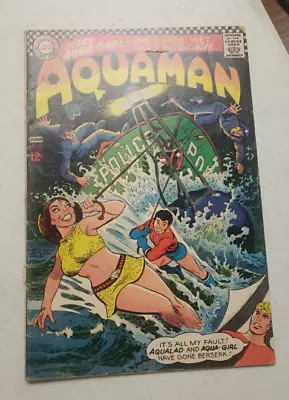 Buy DC Comics Aquaman 33 1967 1st Appearance Of Aquagirl Tula KEY 🔑 • 27.18£