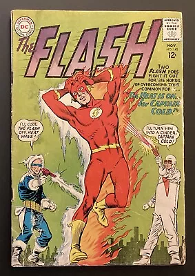 Buy Flash #140 (DC Comics, 1964) VG 1st Appearance Heatwave & Captain Cold Appears • 77.66£