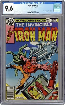 Buy Iron Man #118 CGC 9.6 1979 3881611008 1st App. James Rhodes • 178.62£