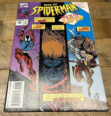 Buy Clone Saga 1995 4 Parter Spider-Man # 54 & 55 Web Of # 120 & 121 Web Of Life NM • 3.99£