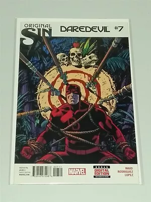 Buy Daredevil #7 Nm (9.4 Or Better) Marvel Comics Original Sin October 2014 • 4.95£