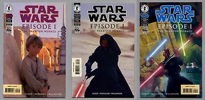 Buy Star Wars Episode 1 Phantom Menace #2 & #3 Photo  #4 Art Cover 1st Darth Maul Fn • 19.38£
