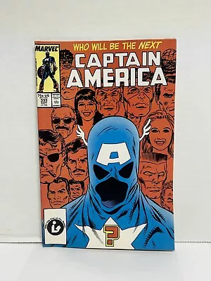 Buy Captain America 333 1987 First Appearance Of John Walker As Captain America • 8.53£