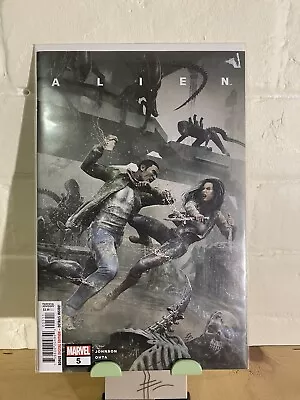 Buy Alien #5 V2 - Cover A + Bonus Digital Edition - Marvel Comics 2023 - Bag & Board • 5.92£