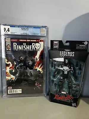 Buy Punisher 218 CGC 9.4 Marvel Legends War Machine (set) • 77.65£