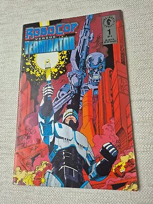 Buy RoboCop Vs. Terminator #1 - Includes RoboCop Stand-Up Insert Miller Simonson  • 8.95£