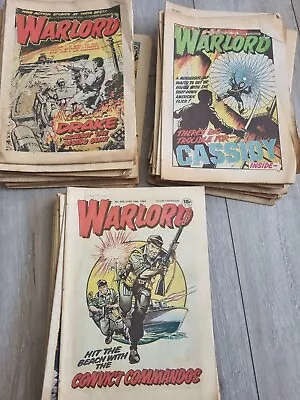 Buy Vintage Warlord Comic Bundle 57 Comics 1974 - 1985 • 54.99£