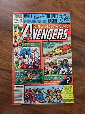 Buy Marvel Comics The Avengers Annual #10 1st Appearance Of Rogue 1981 FN • 54.45£