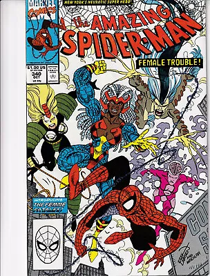 Buy AMAZING SPIDER-MAN Vol. 1 #340 October 1990 MARVEL Comics - Femme Fatales • 17.91£