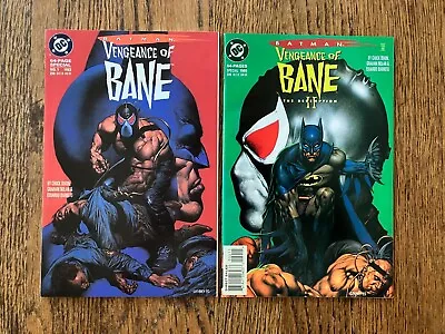 Buy Batman Vengeance Of Bane #1 (1st Print) & #2 - DC Comics • 97.08£
