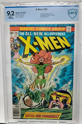 Buy X-men #101 ~ Marvel 1976 ~ Cbcs 9.2 Nm- ~ 1st Appearance Of Phoenix • 1,126.07£