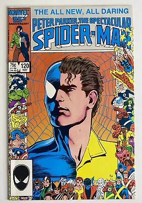 Buy Spectacular Spider-Man #120 Peter Parker (1986) Marvel 25th Anniversary Cover • 5.43£